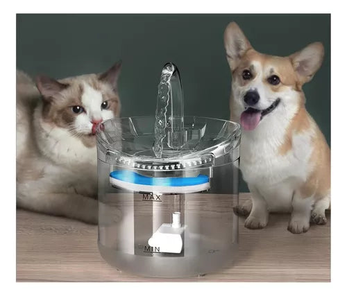 Fuente Para Gato Bebedero Para Mascotas Con 4 Filtros