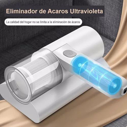 Aspirador Uv Eliminador De Ácaros Bacterias Anti Carga USB - Teleproductos Bogotá 