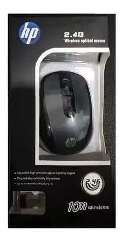 Mouse Óptico Hp 2,4g Ajustable 4 Botones